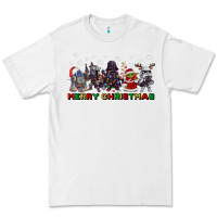 White merry christmas gnomies Premium Tee - CowGirlArtShop