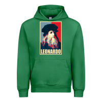 Emerald leonardo Urban Hoodie - linhVisuals