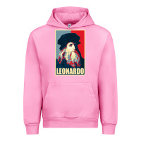 Fuchsia Pink leonardo Urban Hoodie - linhVisuals