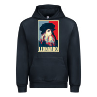 Navy leonardo Urban Hoodie - linhVisuals