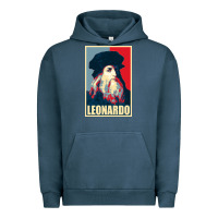 Pigment Midnight Navy leonardo Urban Hoodie - linhVisuals