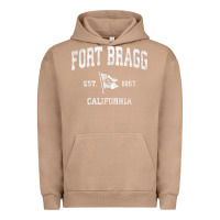 Pigment Burro fort bragg california ca vintage boat anchor flag design tee Urban Hoodie - linhVisuals