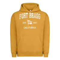 Pigment Peanut Butter fort bragg california ca vintage boat anchor flag design tee Urban Hoodie - linhVisuals