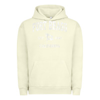 Pigment Pistachio fort bragg california ca vintage boat anchor flag design tee Urban Hoodie - linhVisuals