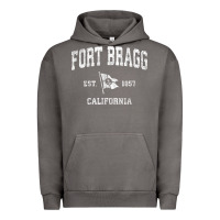 Pigment Tornado fort bragg california ca vintage boat anchor flag design tee Urban Hoodie - linhVisuals