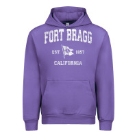Tulip fort bragg california ca vintage boat anchor flag design tee Urban Hoodie - linhVisuals
