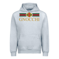 Heather Grey Gnocchi Classic Fashion Parody Pasta Noodles Italian Urban Hoodie - linhVisuals