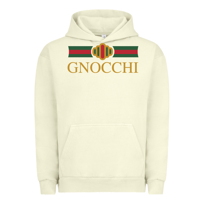 Gnocchi Classic Fashion Parody Pasta Noodles Italian Urban Hoodie by linhVisuals | Teevron