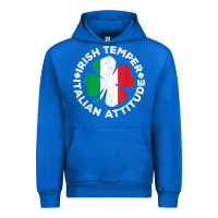 Cobalt irish temper italian attitude t shirt st patrick's day t shirt Urban Hoodie - linhVisuals