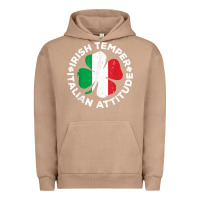 Pigment Burro irish temper italian attitude t shirt st patrick's day t shirt Urban Hoodie - linhVisuals