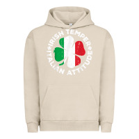 Pigment French Oak irish temper italian attitude t shirt st patrick's day t shirt Urban Hoodie - linhVisuals