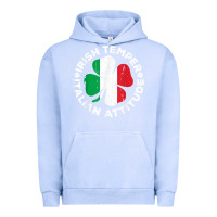 Pigment Grape Ice irish temper italian attitude t shirt st patrick's day t shirt Urban Hoodie - linhVisuals