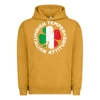 Pigment Peanut Butter irish temper italian attitude t shirt st patrick's day t shirt Urban Hoodie - linhVisuals
