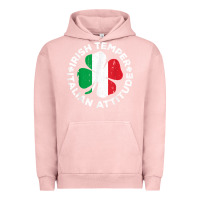Pigment Salmon irish temper italian attitude t shirt st patrick's day t shirt Urban Hoodie - linhVisuals