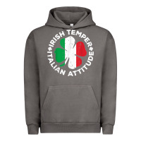 Pigment Tornado irish temper italian attitude t shirt st patrick's day t shirt Urban Hoodie - linhVisuals
