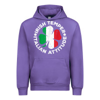 Tulip irish temper italian attitude t shirt st patrick's day t shirt Urban Hoodie - linhVisuals