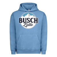 Pigment Pebble Blue BUSCH LATTE COOL Urban Hoodie - linhVisuals