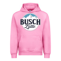 Fuchsia Pink BUSCH LATTE COOL Urban Hoodie - linhVisuals