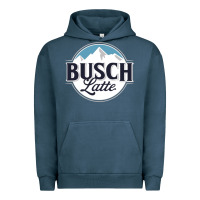 Pigment Midnight Navy BUSCH LATTE COOL Urban Hoodie - linhVisuals
