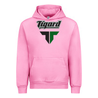 Fuchsia Pink tigard high school Urban Hoodie - linhVisuals