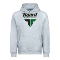 Heather Grey tigard high school Urban Hoodie - linhVisuals