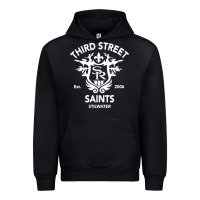 Black saints row 3 tribute emblem Urban Hoodie - linhVisuals