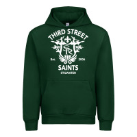 Forest Green saints row 3 tribute emblem Urban Hoodie - linhVisuals