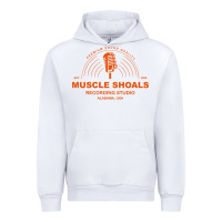 White recording studio Urban Hoodie - linhVisuals