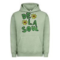 Pigment Oil Green original de la soul music Urban Hoodie - linhVisuals