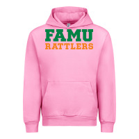 Fuchsia Pink FAMU RATTLERS Urban Hoodie - linhVisuals
