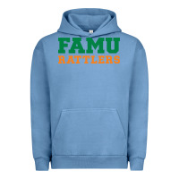 Pigment Pebble Blue FAMU RATTLERS Urban Hoodie - linhVisuals