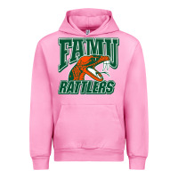 Fuchsia Pink FAMU RATTLERS Urban Hoodie - linhVisuals