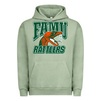 Pigment Oil Green FAMU RATTLERS Urban Hoodie - linhVisuals