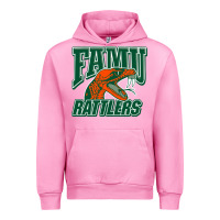 Fuchsia Pink FAMU RATTLERS Urban Hoodie - linhVisuals