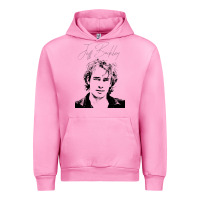 Fuchsia Pink jeff buckley 90s style fan art Urban Hoodie - linhVisuals