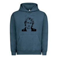 Pigment Midnight Navy jeff buckley 90s style fan art Urban Hoodie - linhVisuals