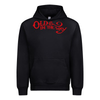Black old and in the way musician Urban Hoodie - linhVisuals