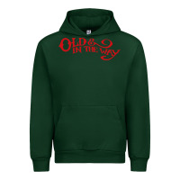 Forest Green old and in the way musician Urban Hoodie - linhVisuals