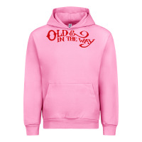 Fuchsia Pink old and in the way musician Urban Hoodie - linhVisuals