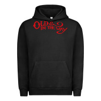Pigment Black old and in the way musician Urban Hoodie - linhVisuals