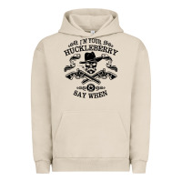 Pigment French Oak im your huckleberry Urban Hoodie - linhVisuals