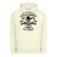 Pigment Pistachio im your huckleberry Urban Hoodie - linhVisuals