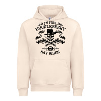 Sandshell im your huckleberry Urban Hoodie - linhVisuals