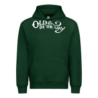 Forest Green old and in the way musician Urban Hoodie - linhVisuals