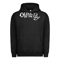 Pigment Black old and in the way musician Urban Hoodie - linhVisuals