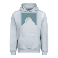 Heather Grey Rhude Adventure Urban Hoodie - linhVisuals