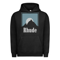 Pigment Black Rhude Adventure Urban Hoodie - linhVisuals