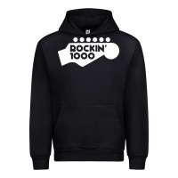Black rockin 1000 musician Urban Hoodie - linhVisuals