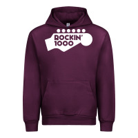 Mauve Wine rockin 1000 musician Urban Hoodie - linhVisuals