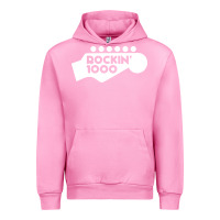 Fuchsia Pink rockin 1000 musician Urban Hoodie - linhVisuals